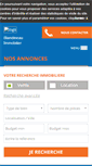 Mobile Screenshot of agence-blandineau.com